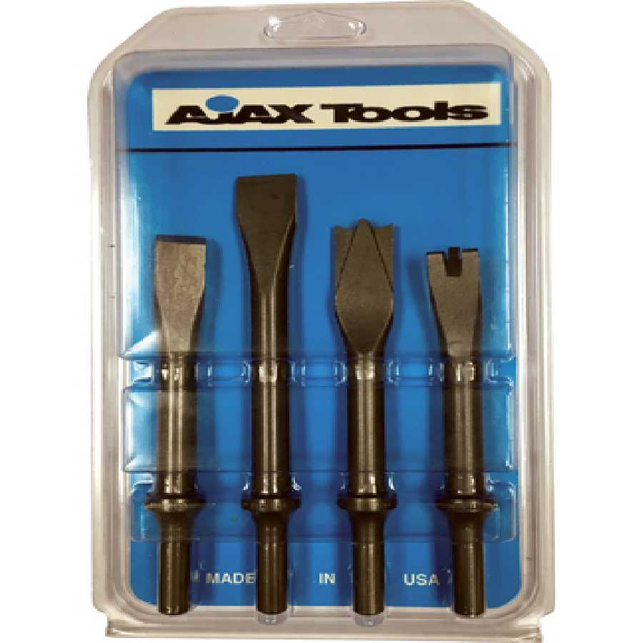 Chisel Set - .401 Shank - 4-Pc