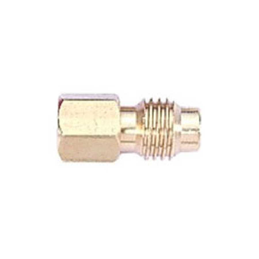 1/4 Inch FL-F (7/16-20") x 1/2 Inch ACME-M R134a Connector w/o V