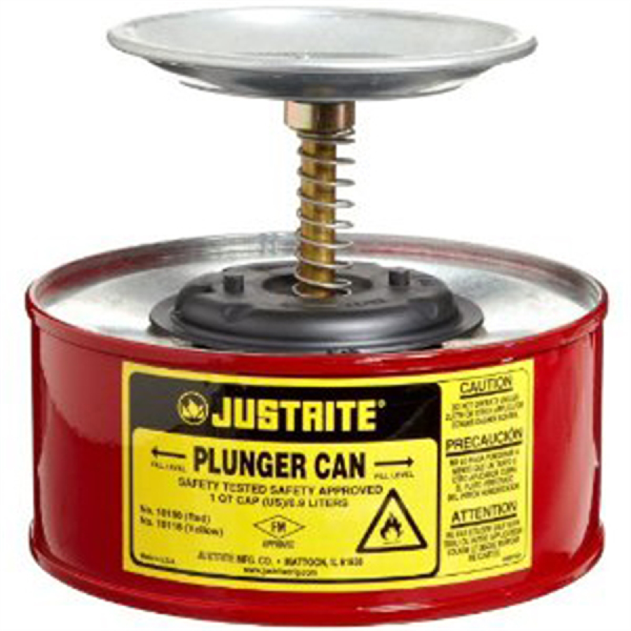 1 Quart Steel Plunger Can