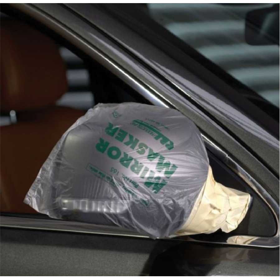 Mirror Masker Bags for Passenger Vehicles/Pick-up Trucks 100/Box