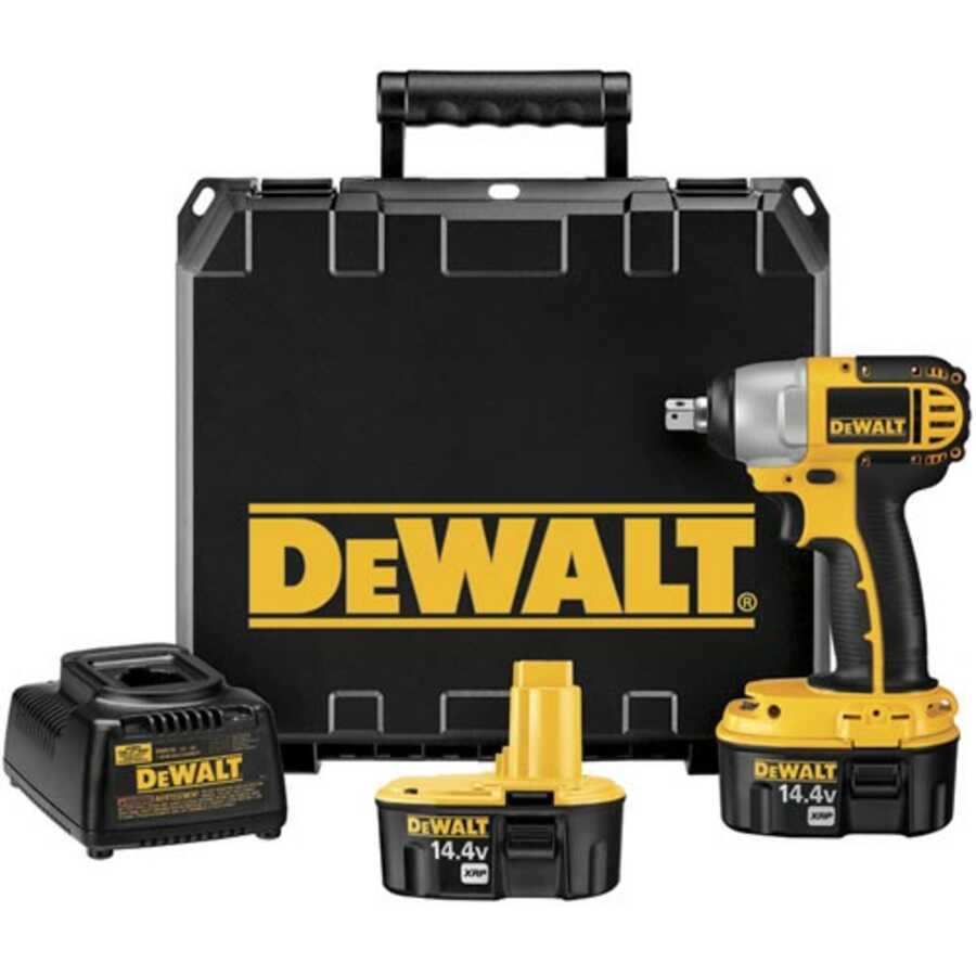 DeWALT DC830KA 1/2 In 14.4V Cordless XRP Impact Wrench Kit