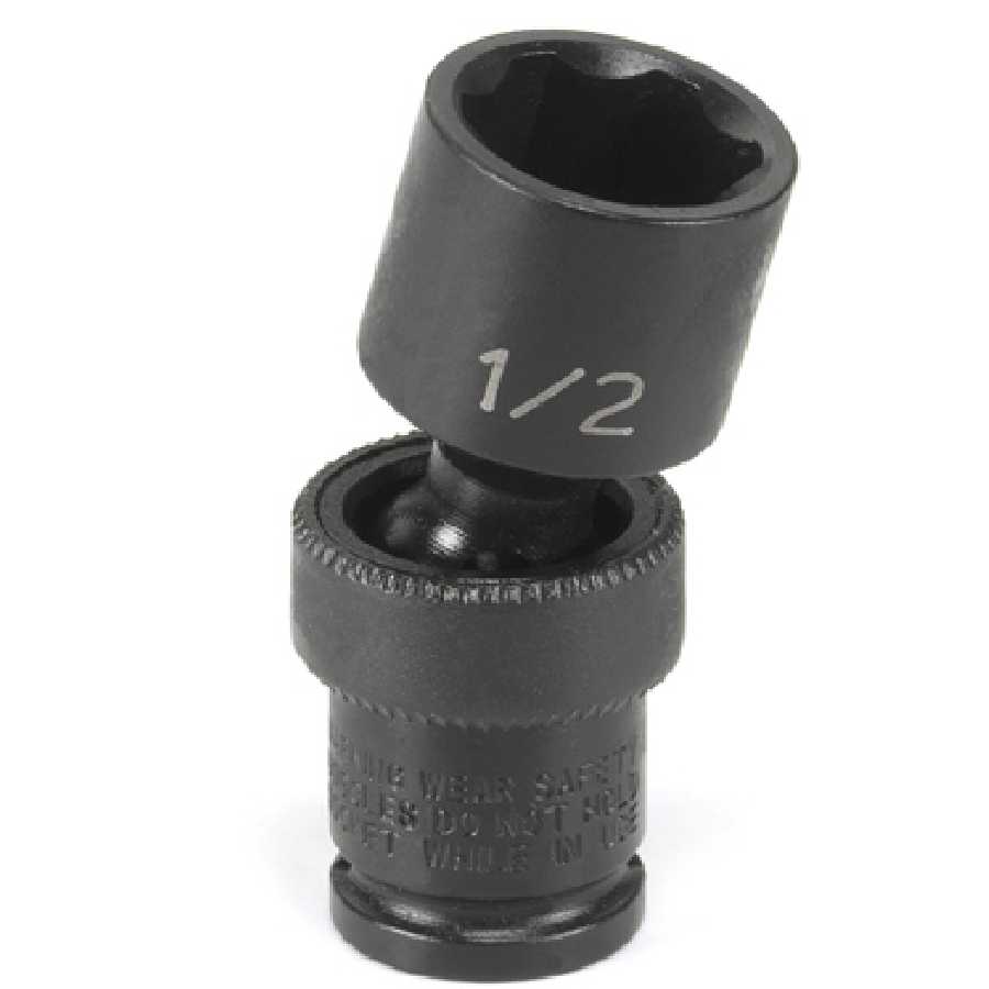 Grey Pneumatic 912UMS 1/4 In Dr 6-Pt Universal Impact Socket - 1