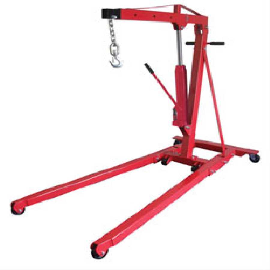 Foldable Engine Crane - 2 Ton Capacity