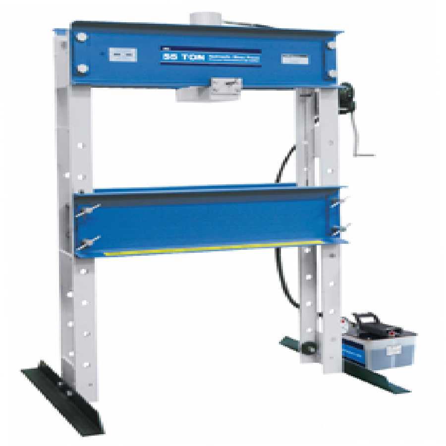 Heavy-Duty Shop Press - 55-Ton Capacity