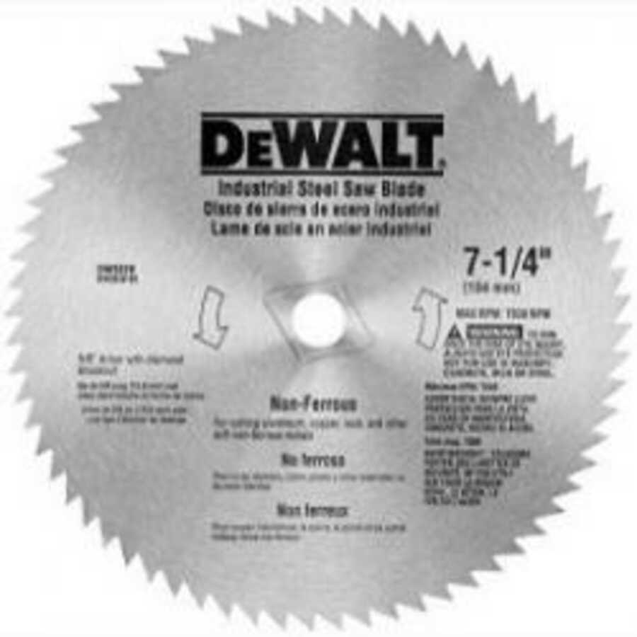 7-1/4" 68T Steel Non-ferrous Steel Saw Blade