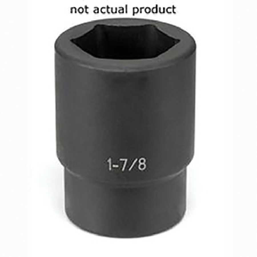 #5 Spline Drive Standard Length Impact Socket - 1-3/8 In