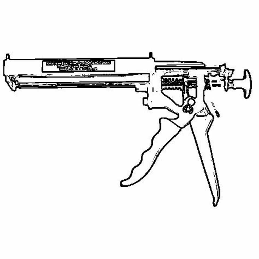 A-Series Heavy Duty Applicator Gun - 6 oz. 75 x 75
