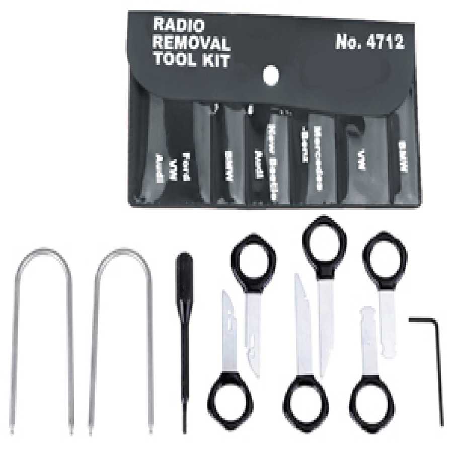 Euro Radio Removal Tool Kit