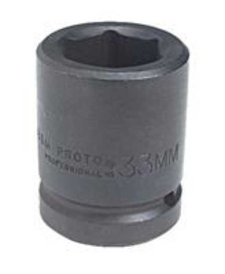 1" Drive 36mm 6-Point Metric Standard Length Impact Socket