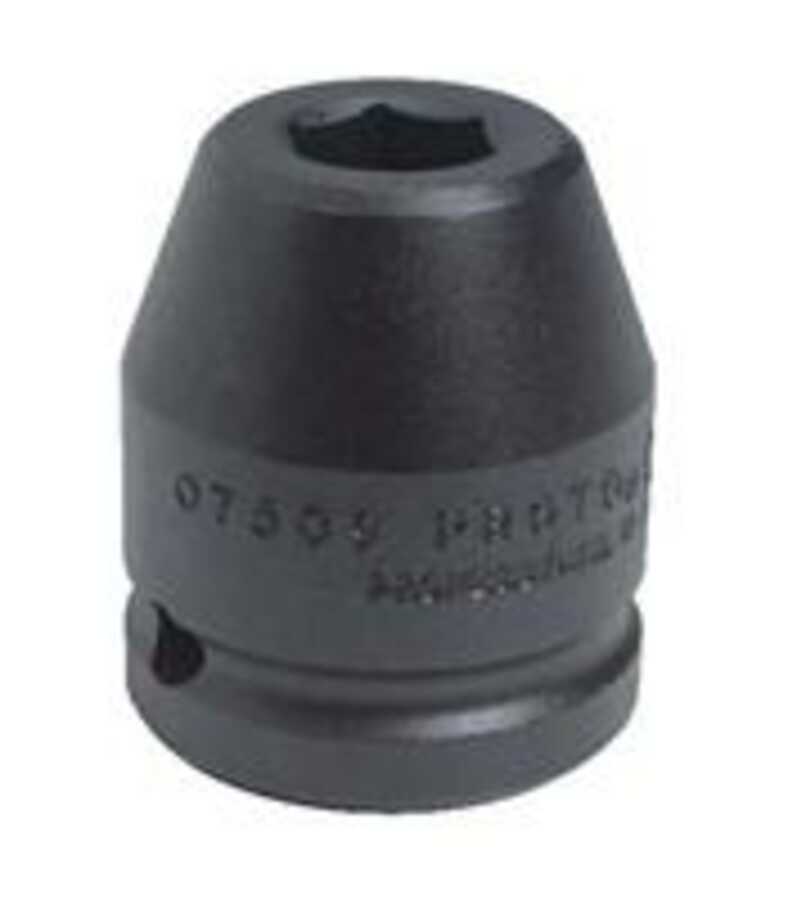 3/4" Drive 1-9/16" 6-Point Standard Length Impact Socket