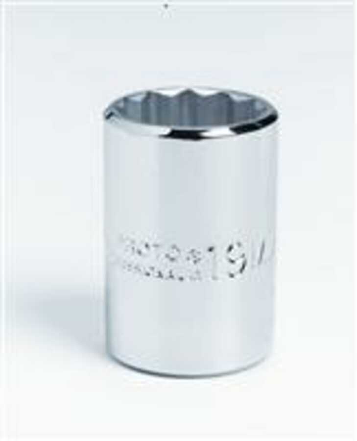 1/2" Drive 28mm 12-Point Metric Standard Length Hand Socket