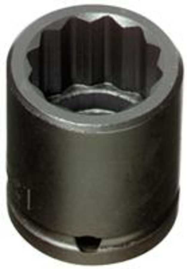 1/2" Drive 1-1/8" 12-Point Standard Length Impact Socket