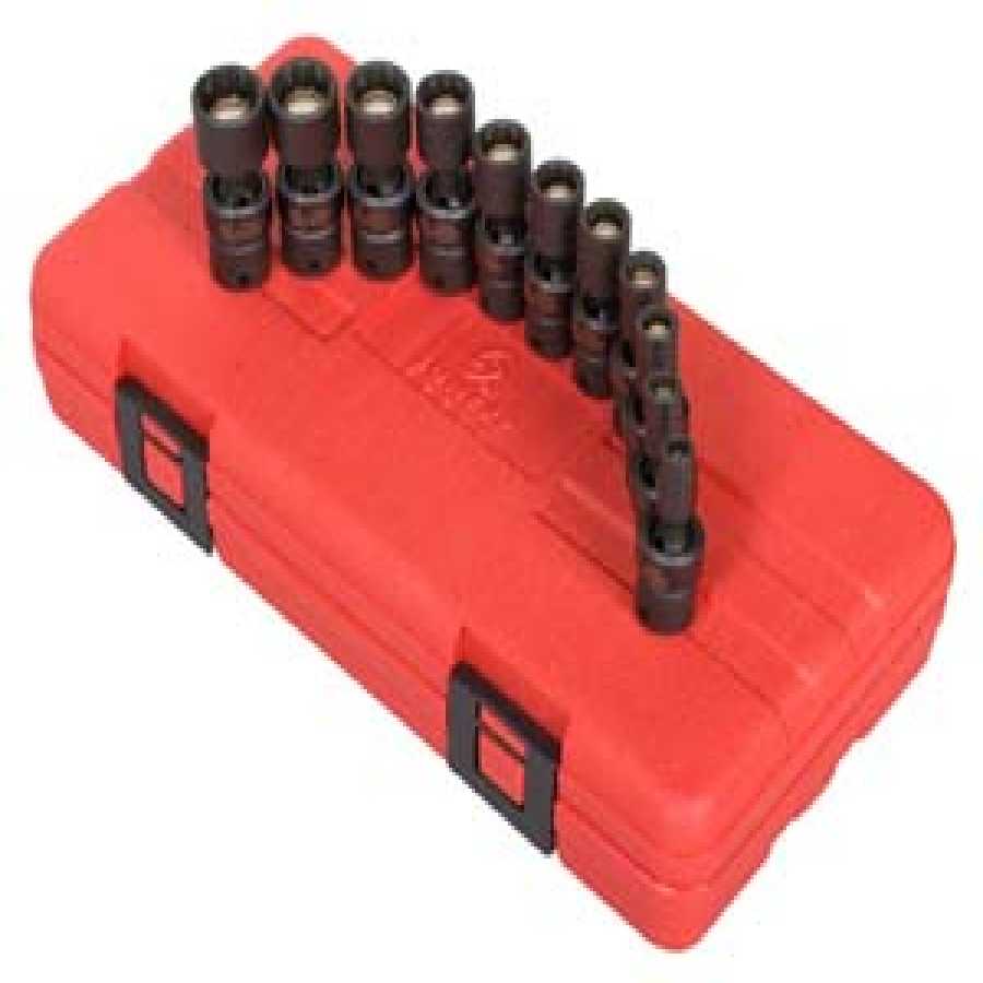 1/4\" Drive 11 Piece Magnetic 12 Point Set