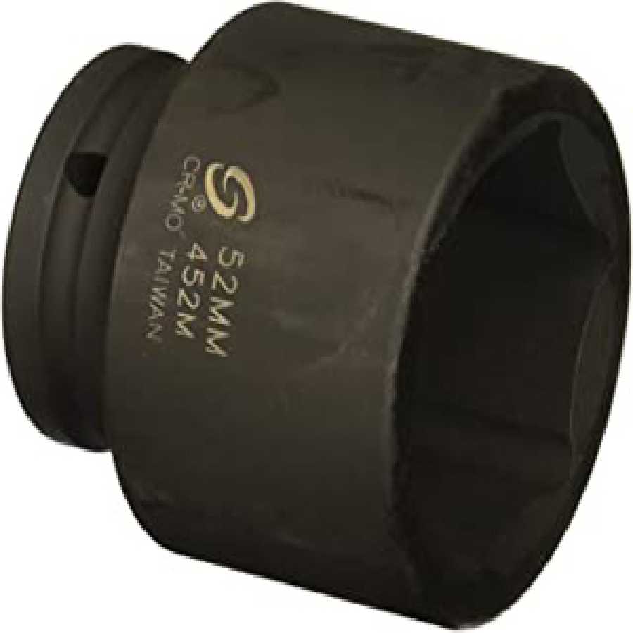 3/4\" Drive x 52mm, Standard Impact Socket