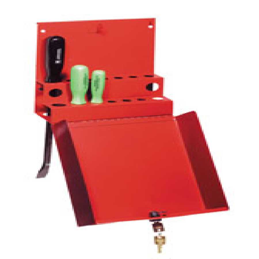 Optional Locking Screwdriver/PryBar Holder for Service Cart