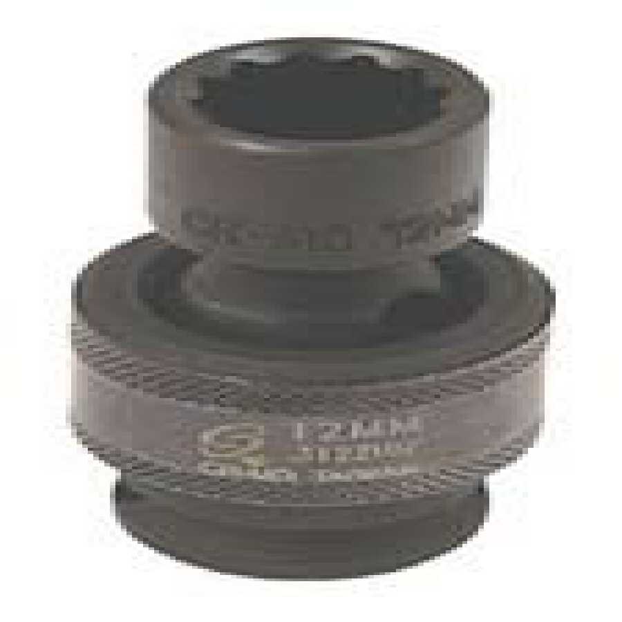 3/8\" Drive x 12mm, Universal, 12 Point Impact Socket