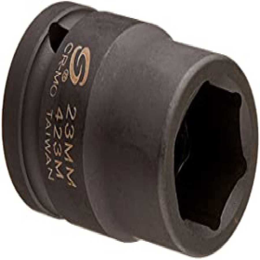 3/4\" Drive x 23mm, Standard Impact Socket