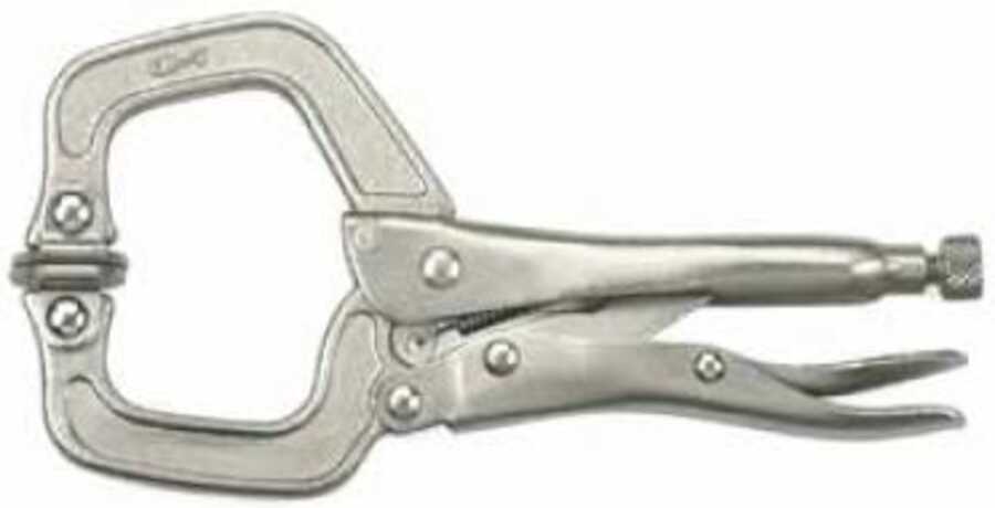 Swivel Pad C-Clamp Locking Pliers