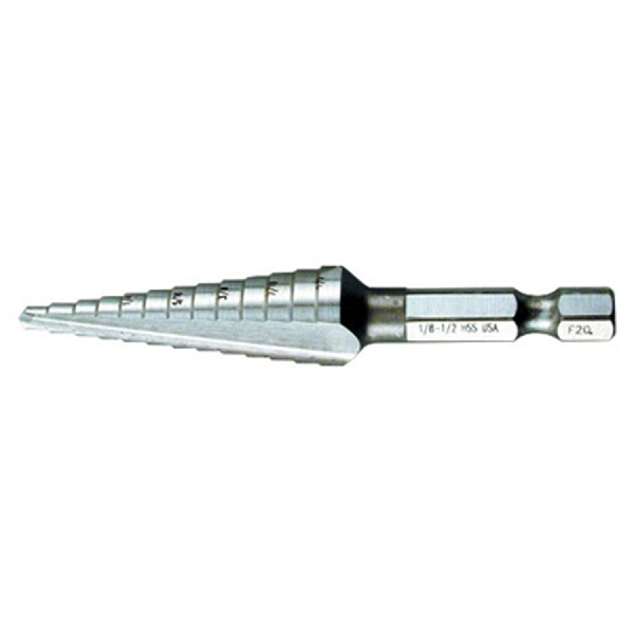 1/4" High Speed Steel Step- General Purpose