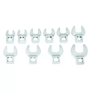GearWrench 3/8" Metric Crowfoot Wrench Set 10-Pc 81909 (image for) GearWrench 3/8" Metric Crowfoot Wrench Set 10-Pc 81909