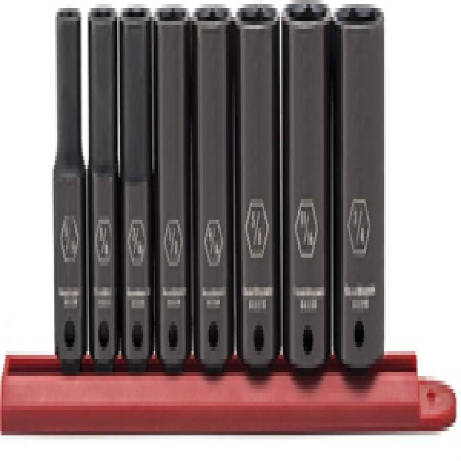 8 Pc. Impact SAE Deep Socket Set 3/8\\ DRIVE\"