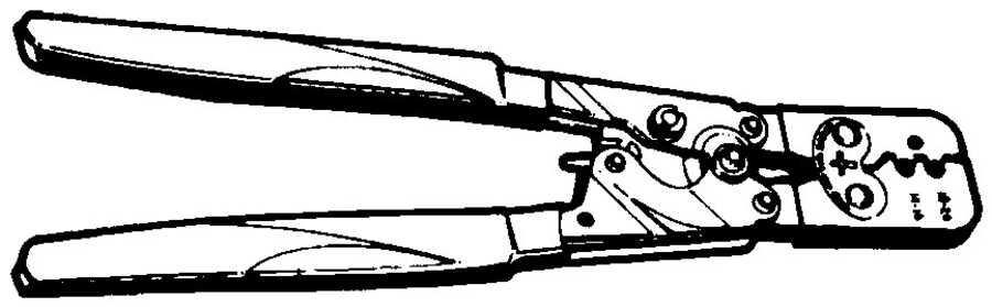 Weather Pack Terminal Crimper