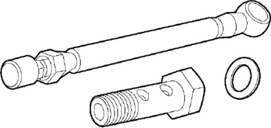 Kent-Moore | J-39802 | Kent-Moore J-39802 Fuel Pressure Gauge Adapter Tool