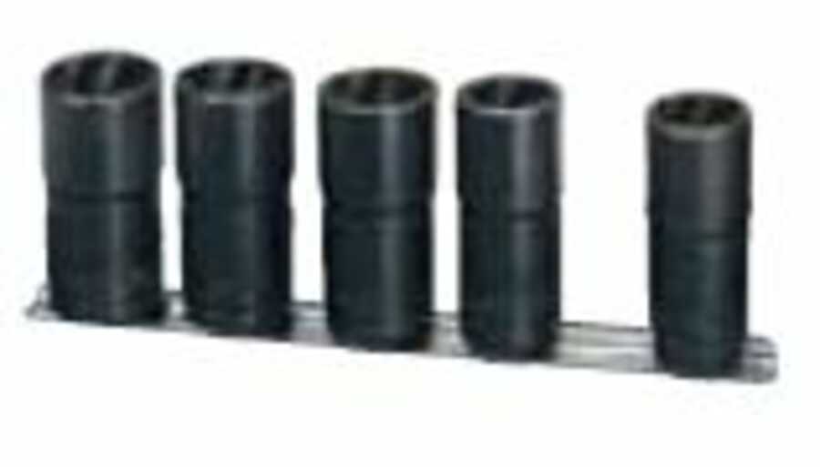 Five Piece Deep Twist Impact Socket Set