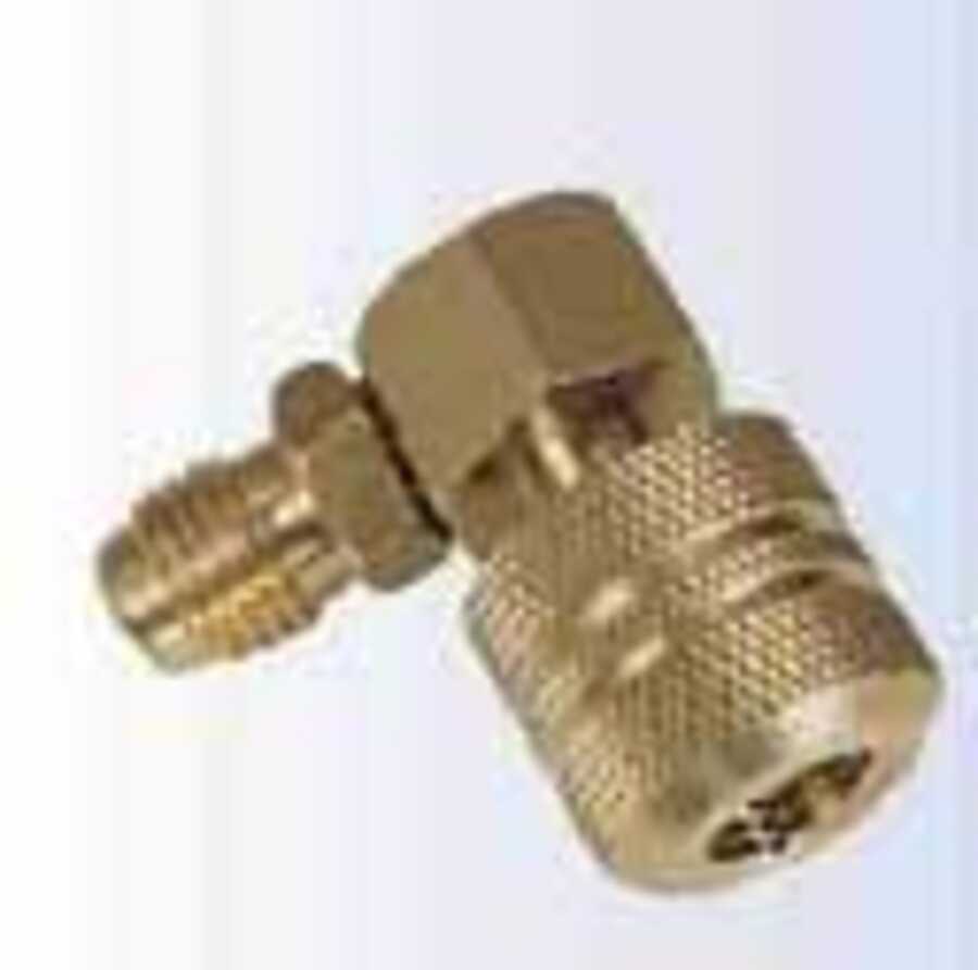 90? 1/4" FFL x 13mm Automatic Shutoff Valve