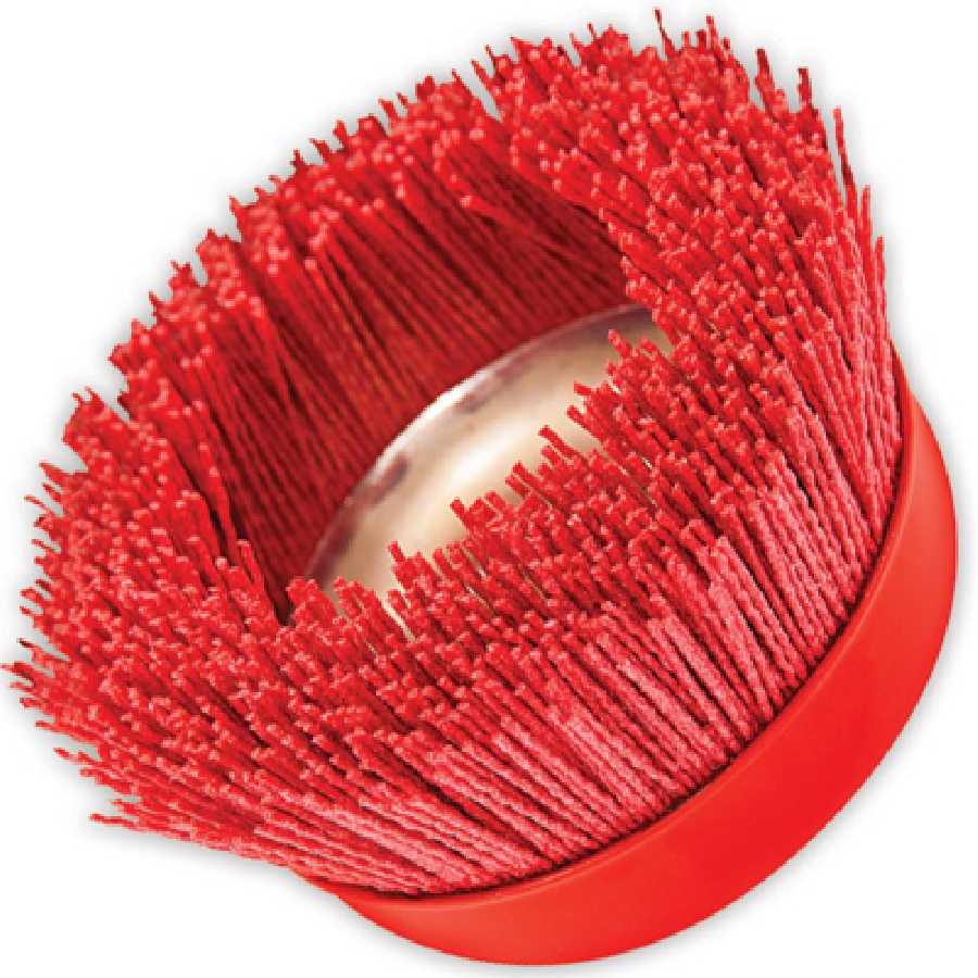 6" Nylon Filament Cup Brush
