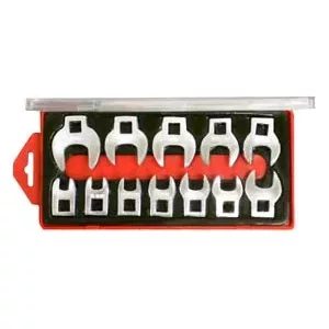 3/8 In Dr Metric Crowfoot Wrench Set 12-Pc (image for) 3/8 In Dr Metric Crowfoot Wrench Set 12-Pc