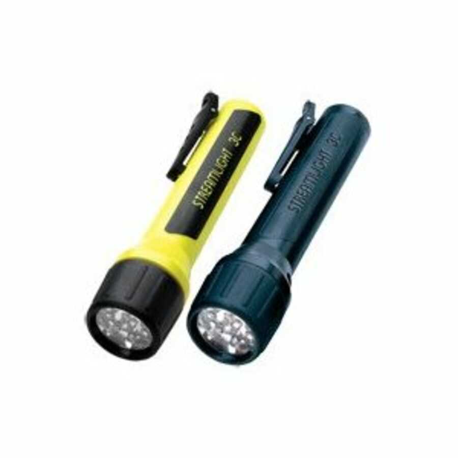 3C LED Propolymer Flashlight with Blue LEDs (Yellow)