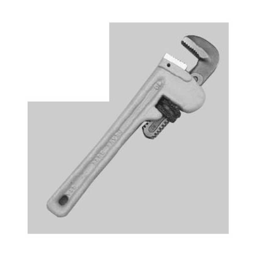 Straight Aluminum Handle Heavy Duty Pipe Wrench