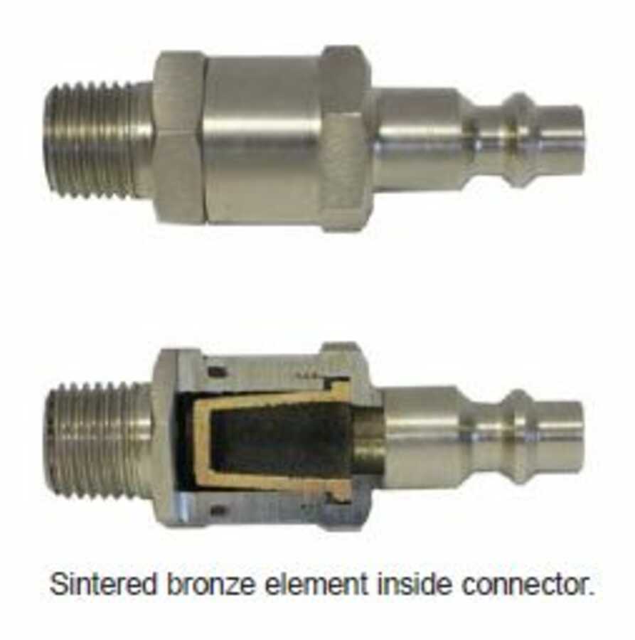 1/4" FilterPlug Industrial Filter Connector 1/4" MPT