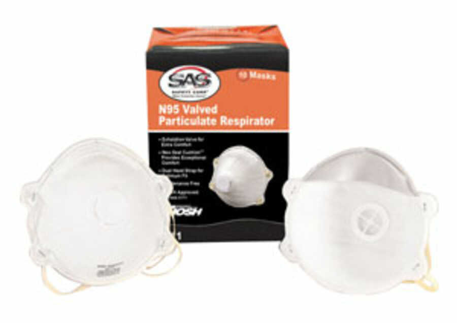 N95 Valved Particulate Respirator (Box of 10)