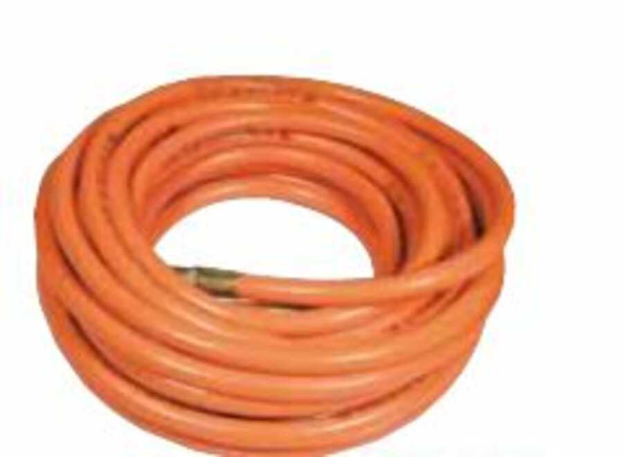 PVC Hose 3/8" X 50' w/ 1/4" Fittings