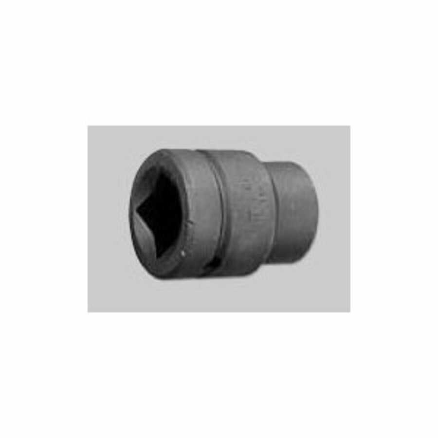 Industrial Black 1" Drive Power/Impact Socket - 6 Point Standard