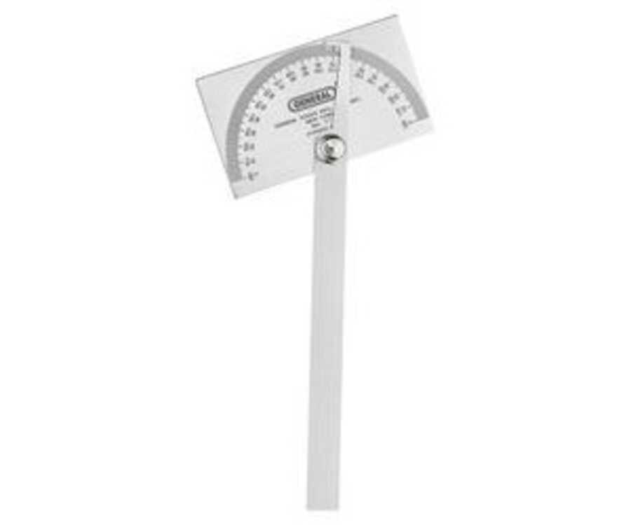 Square Head Satin Chrome Protractor