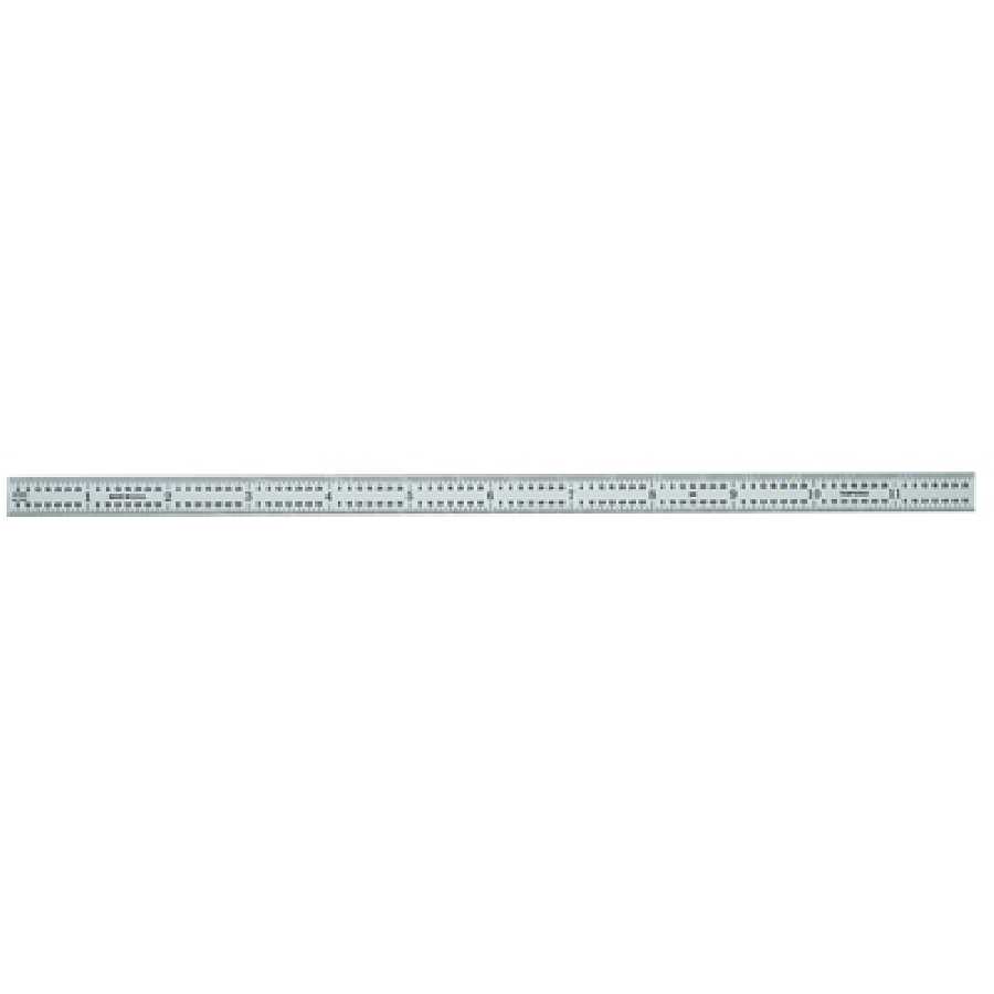 General Tools & Instruments | CF1245 | UltraTest 12-Inch Steel Ruler with 5R Gradations