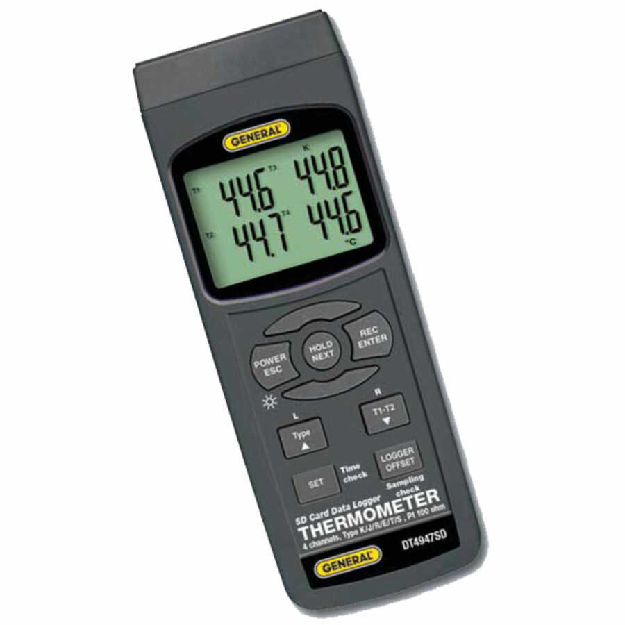 Home General Tools Dt4947sd Data Logging Digital Thermometer With Excel