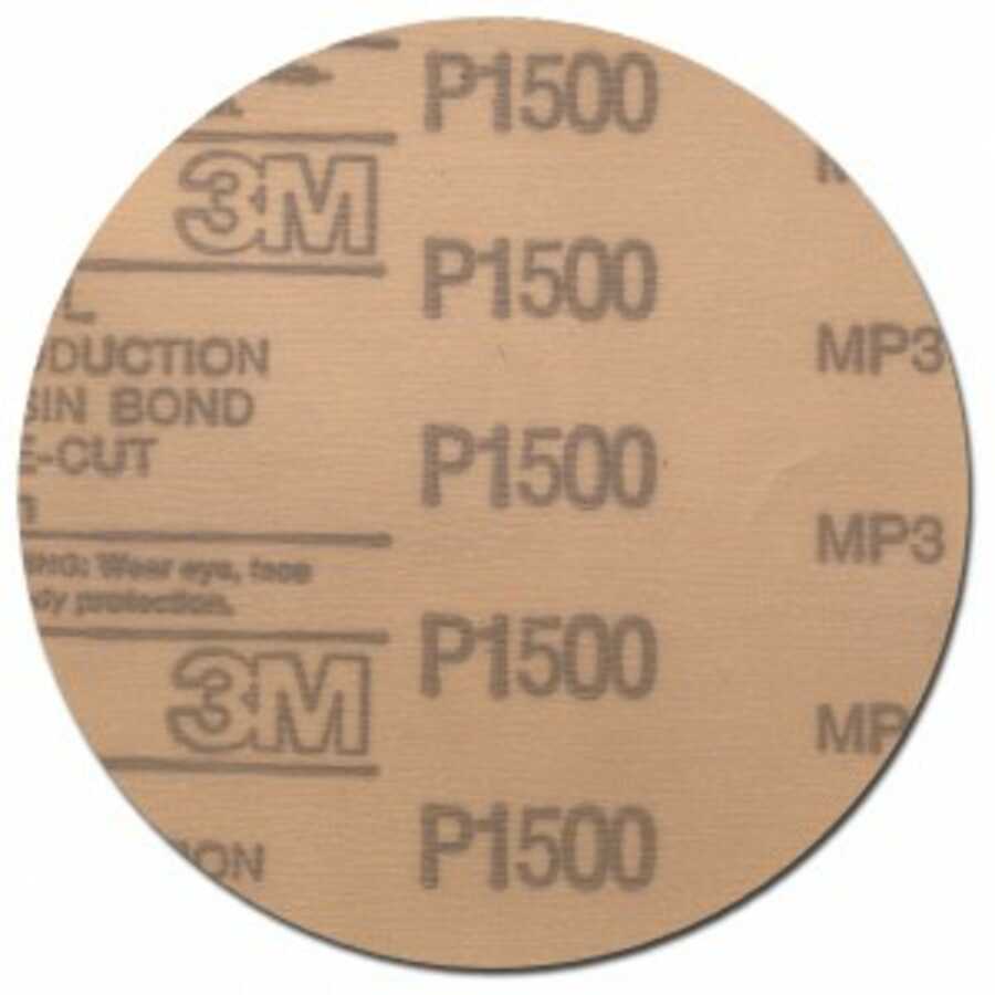 Hookit Finishing Film Disc, 5 Inch, P1500 Grade 100/Box