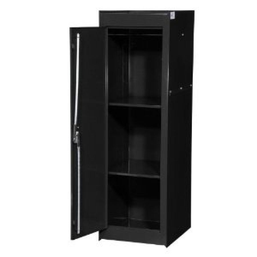 Value Series Full Side Locker Cabinet w/ 2 Fixed Shelves (Black) Value Series Full Side Locker Cabinet w/ 2 Fixed Shelves (Black)