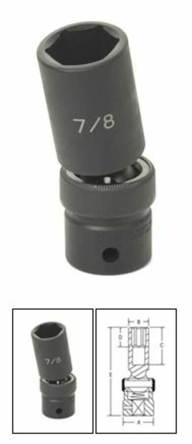 1/2" Drive x 23mm Deep Impact Swivel Universal Socket