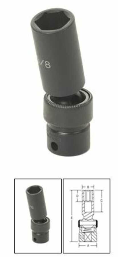 3/8" Drive x 1/2" Deep Impact Universal Socket