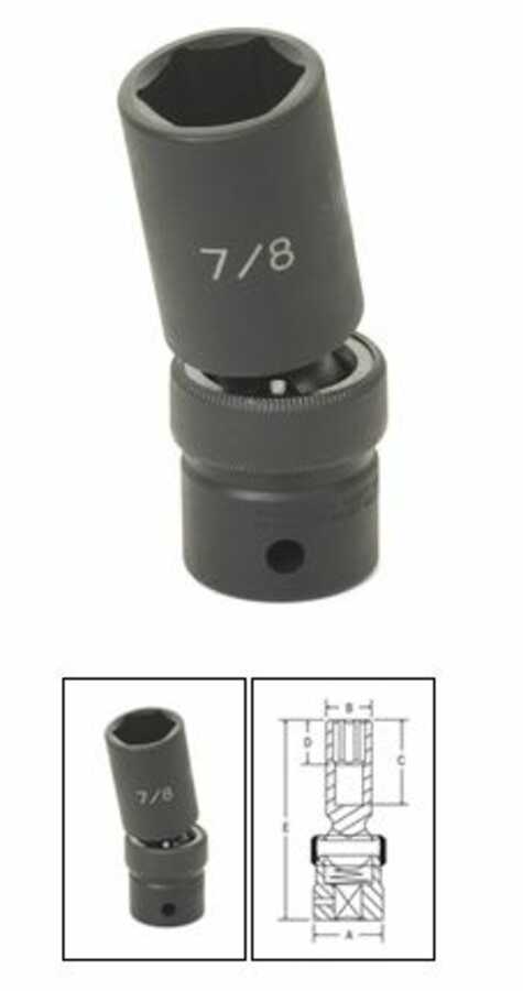 1/2" Drive x 14mm Deep Impact Swivel Universal Socket