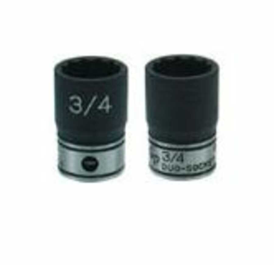 3/8 Inch 12 Point Deep Duo-Socket 7mm