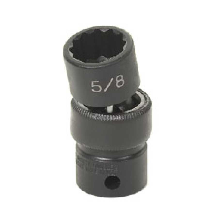 3/8 Inch SAE 12 Point Standard Universal Impact Swivel Socket 7/