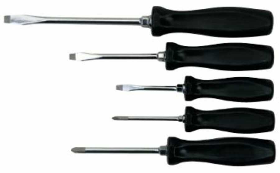 J.H. Williams | JHW100P-5MD | J.H. Williams 5pc ENDUROGRIP Screwdriver Set - Comfort Grip