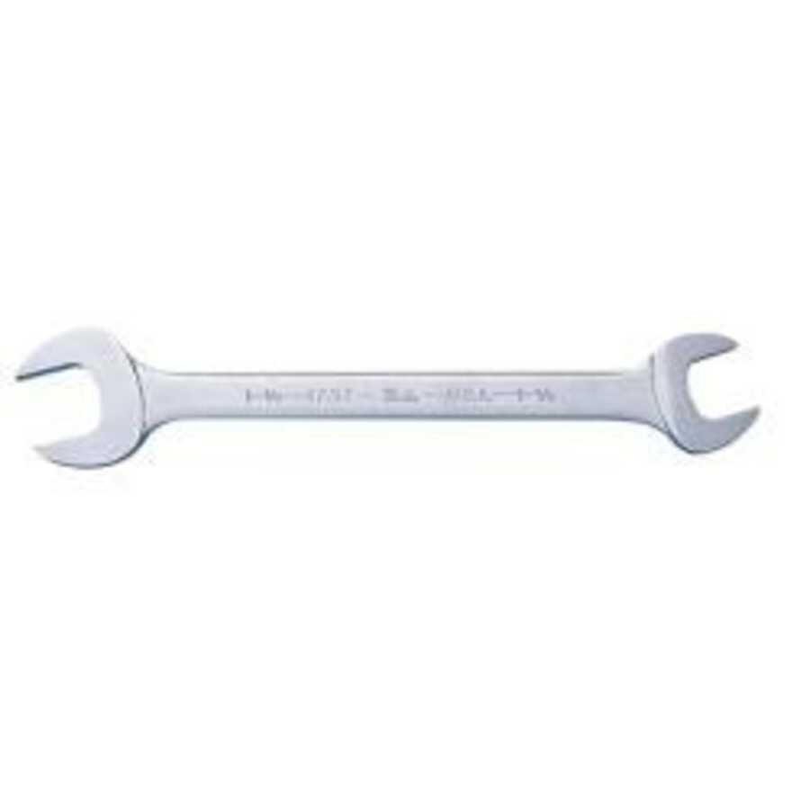 1-1/16 X 1-1/4 Inch Fractional SAE Double Head Open End Wrench