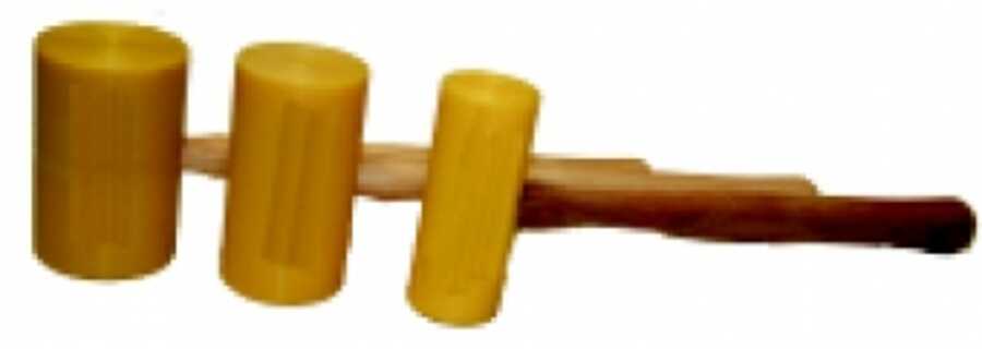 Flat Face Mallet (Set of Three)